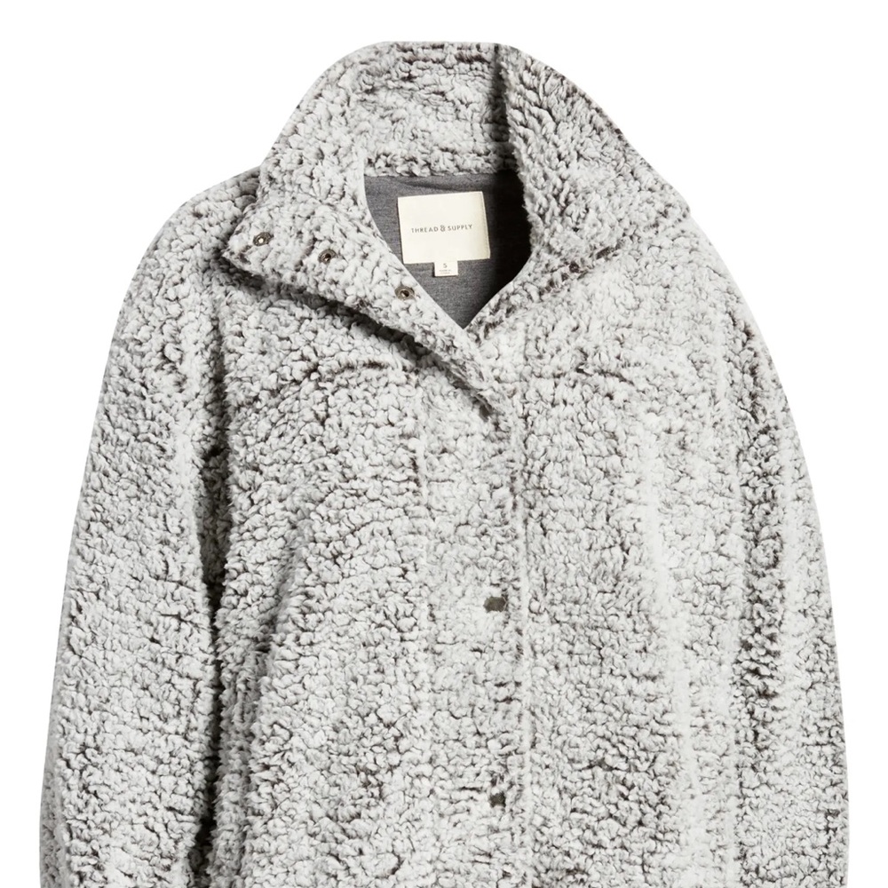 Thread & Supply Cropped Fleece Jacket - Picture 8 of 8